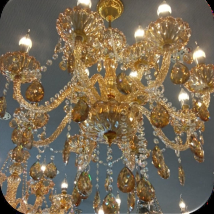 Italian Chandelier with six bulbs of E14 holder | D003/6