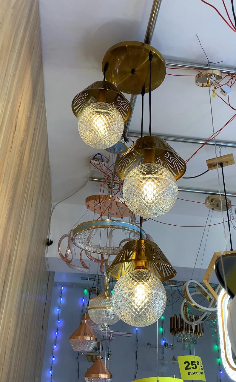 LED Hanging 3 light Model, Easily Adjusted to Your Preferred Height