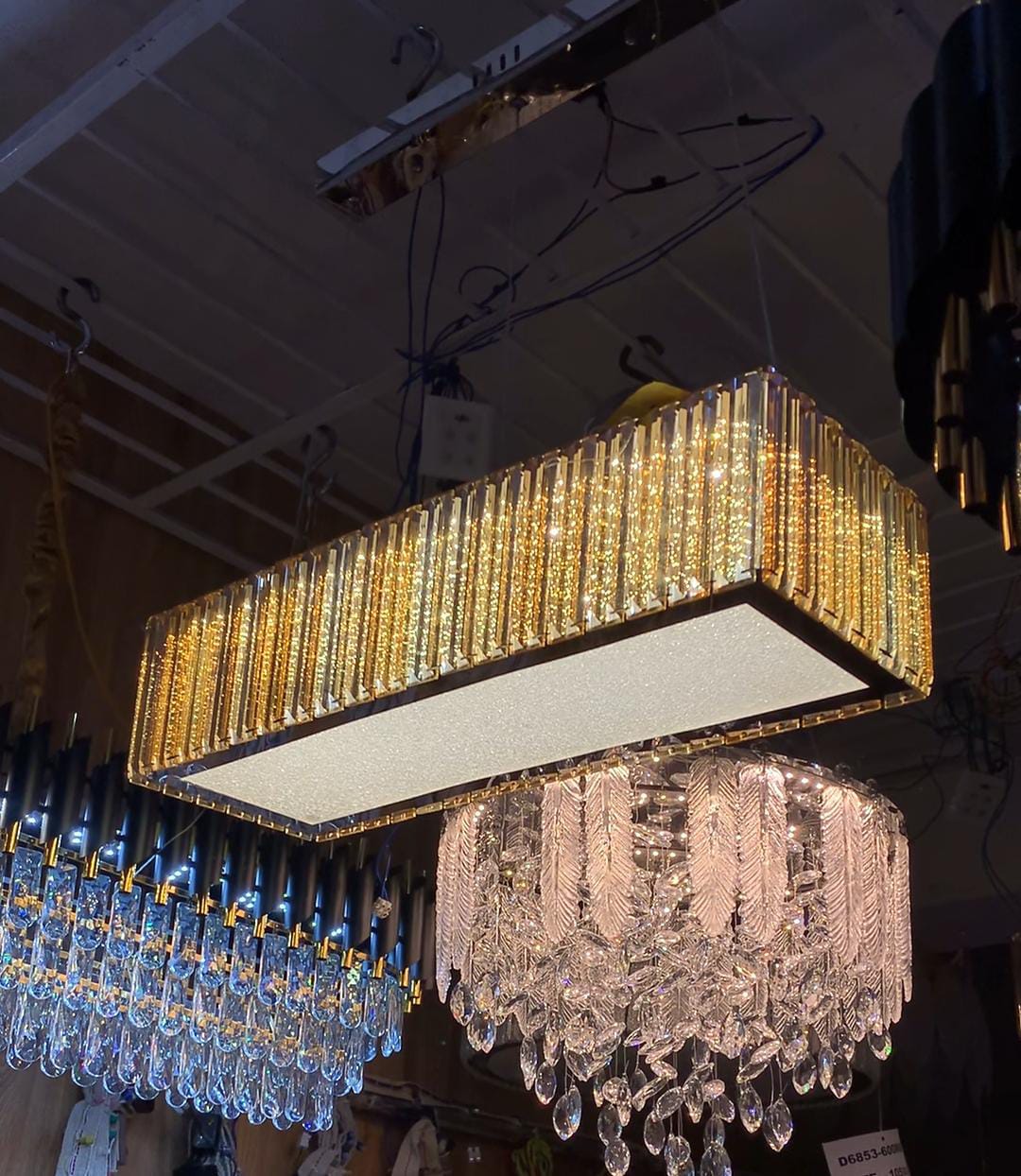 Morden Rectangle Chandelier & Ceiling Pendant Light | Da6009 |